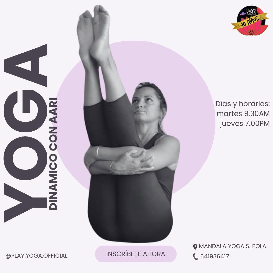 Publicación del centro sobre yoga dinámico