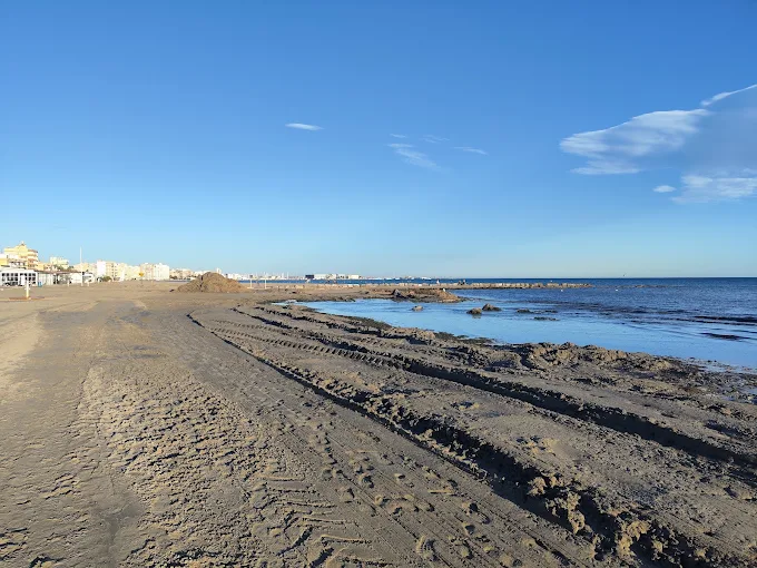 Vista de la playa de Santa Pola